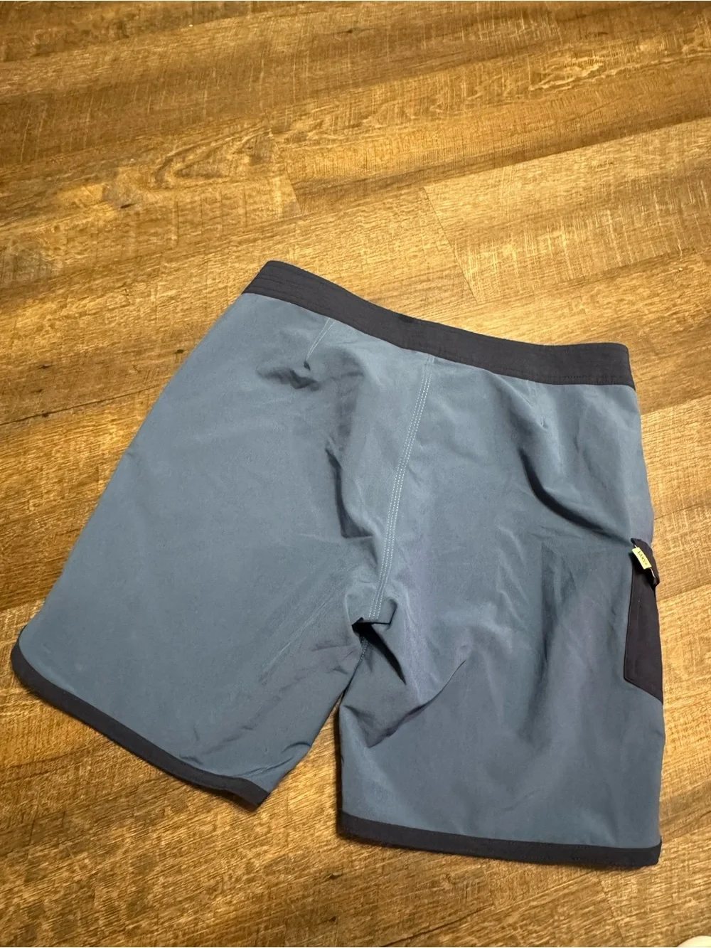 Vans Men’s Blue Everride Scalloped Boardshorts Sz 32
